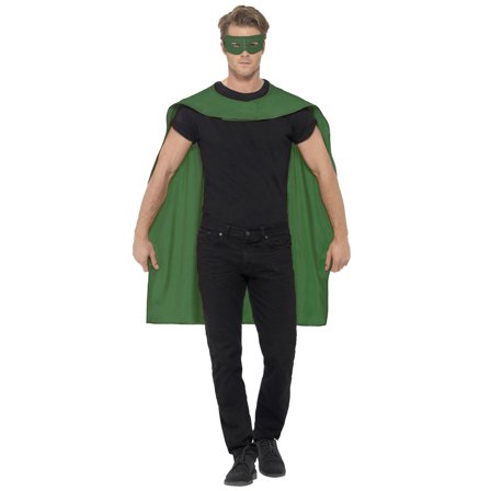 Kappe og Øjenmaske Grøn