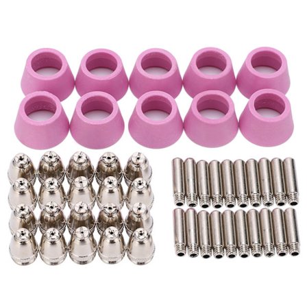 Plasma skjærebrenner forbrukssett elektrode kontakt spiss keramikk dyse for AG60/SG5550stk