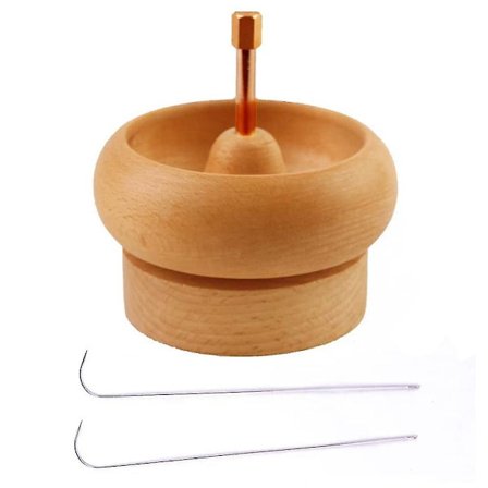 Diy Making Bead Spinner Holder Gem Workshop Wooden Crafting