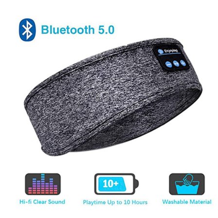 Sovehovedtelefoner med pandebånd og Bluetooth, én størrelse