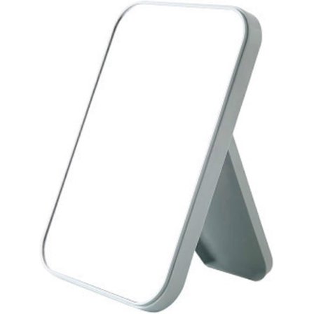 Pieni kokoontaitettava meikkipeili kannettava meikkipeili pöytäpieni peili opiskelija-asuntolan neliöpeili (LGL)