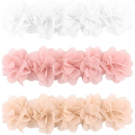 3 kappaleen grosgrain-pantasetti pienille tytöille, vauvan tytön bandana