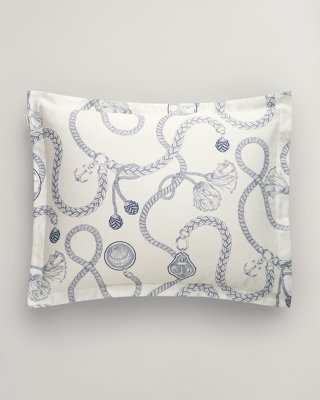 GANT - Putetrekk med seiletrykk 50x70cm og 70x100cm eggshell