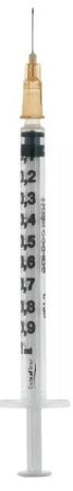 Siringa Insulina Extrafine 1ml Gauge 26 0,45x12mm 1 Pezzo