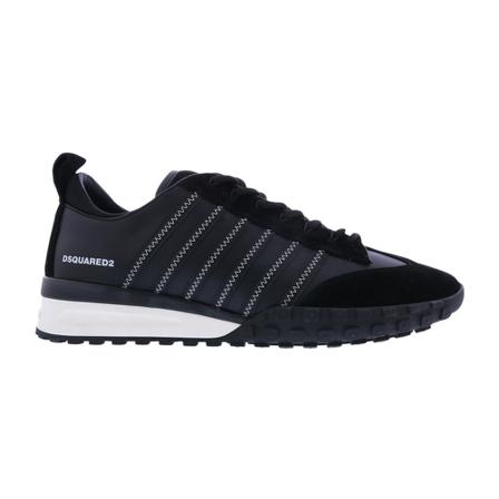 Dsquared2 - Sneakers - Svart - Herr - Storlek: 45 Eu, Herr, Storlek: 45 EU