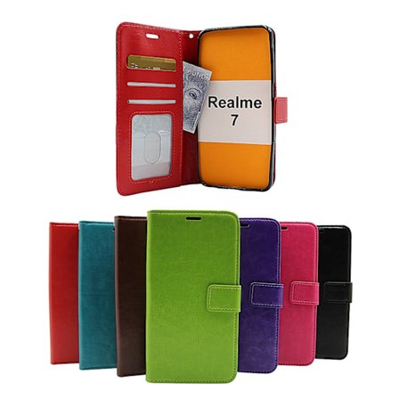 Crazy Horse Wallet Realme 7