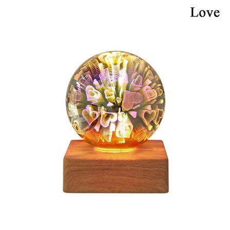 Alla hjärtans dag Present Night Lights LOVE LOVE