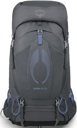 Osprey Aura AG 50 naisten rinkka, harmaa