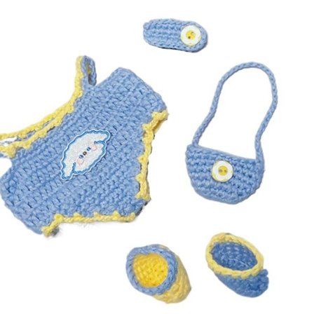 Dockkläder Hårband Suspender Suit 3 3