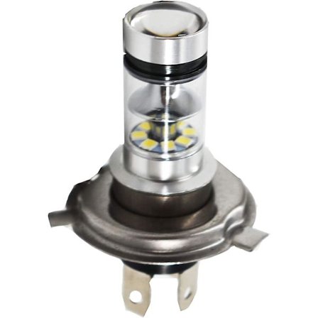 100w Valkoinen Led-ajovalopolttimo H4 Yamaha Yzf R6 1999-2002 Polttimo