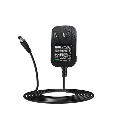 12V myVolts -vaihtovirtalähde, yhteensopiva Sony PS-LX310BT -levysoittimen kanssa