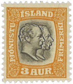 Island 1907 - Tjenestemærke AFA 24 - Postfrisk