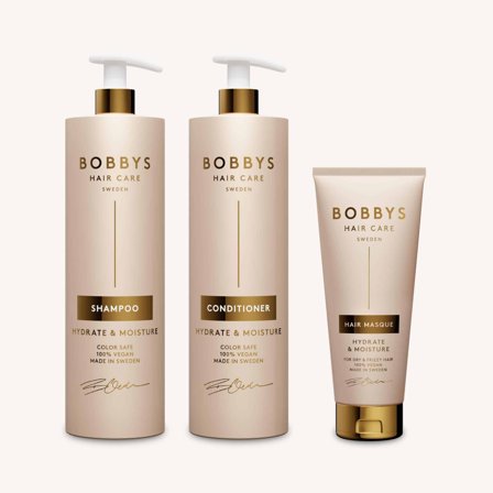 Hydrate & Moisture Schampo och Balsam 1000 ml + Hårinpackning