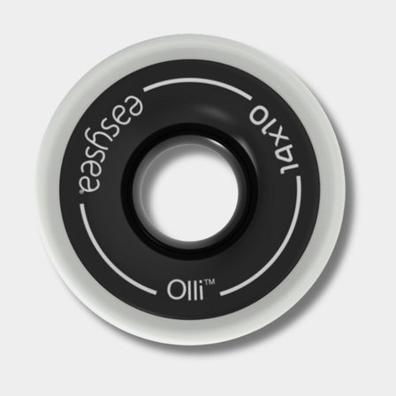 Anillo de baja fricción con protección de goma Easysea Olli S 14x10, Ø35.5/14 mm, para cabo hasta Ø12 mm (cabo interior) / Ø10 mm (cabo exterior)