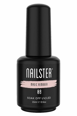 Nailster Magic Remover Nr. 8, Makeup, Gelénegle, Aftagning