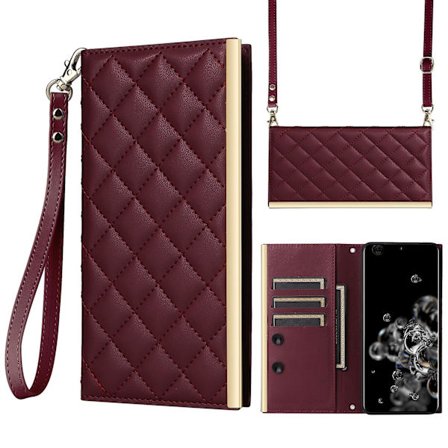 Crossbody Læder Etui Kompatibelt med Samsung Galaxy S20 Ultra