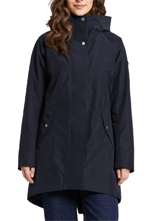 Didriksons Alana Parka Jackor Dam Blå 44
