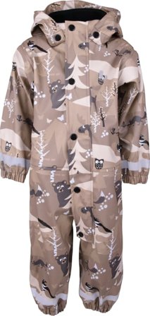 Lindberg Forshem Rain Baby Overall rainwear sets Beige 98
