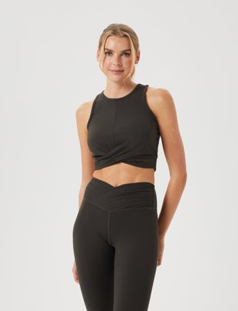 Björn Borg Studio Cross Tank - Khaki green - L