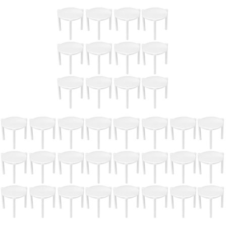 900 stk. Pizza Saver Stativ Hvid Plastik Tripod Stabel Fastgørelsesstativ Pizza Holder