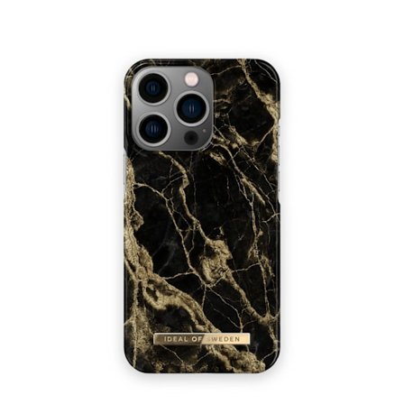 Printed Case iPhone 13 Pro Golden Smoke Marble