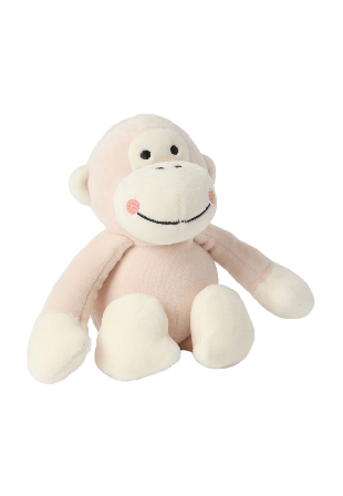 Å KIDS Gosedjur i velour GULLIS Mjukisdjur Rosa ONESIZE