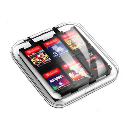 INF Korthållare Kompatibel för Spel till Nintendo Switch 12 Platser