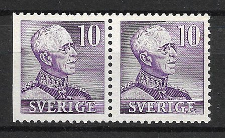 Sverige 1940 - AFA 281 VC+B - Postfrisk