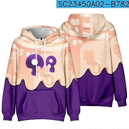 Roblox Game Blox Fruits Hoodie Høst Og Vinter Hoodie [HK] Type C