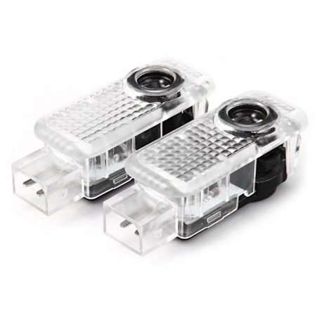 Billogo (Audi S-line) Dörrlampa Projektionslampa HA