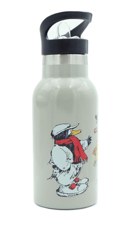 Flåklypa Drikkeflaske Samtalen Grå 350ml