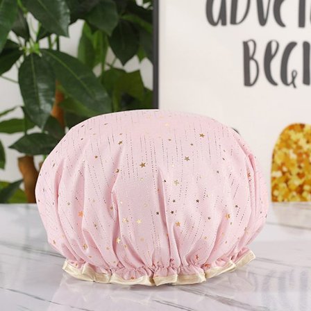 Vanntett dusjhette Dobbel elastisk dusjhette Støvtett og S