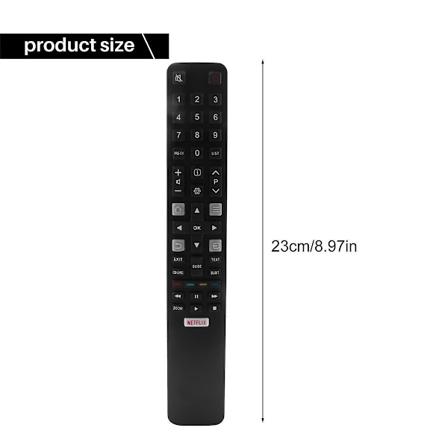 Fjernkontroll RC802N YUI2 for Smart TV 32S6000S 40S6000FS 43S6000FS U55P6006 U65P6006 U49P6006 U43P6006 U65S9906
