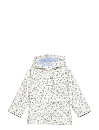 Hooded Water-Repellent Parka White Mango