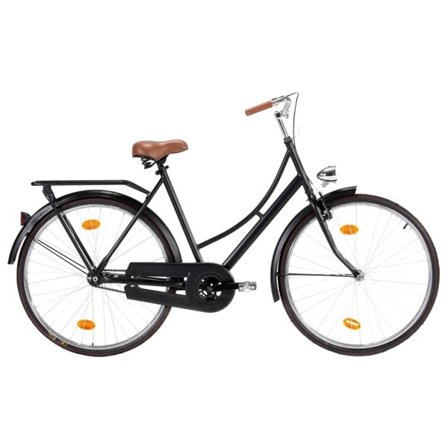 vidaXL Holländsk cykel 28 tum däck 57 cm ram dam