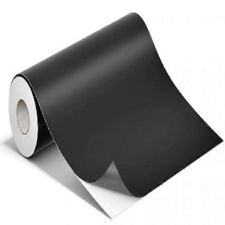 300CM Mat Sort Vinyl Bilindpakningsrulle, Luftboblefri Vinylmærkat, Strækbar Vandtæt Mat Klæbende Bilmærkat til Interiør/Eksteriør [DB]