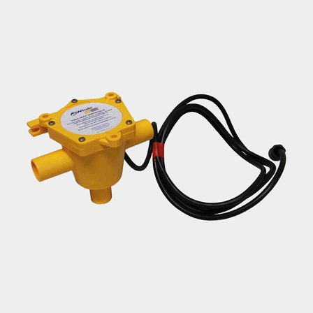 Automatik til tømme pumpe Whale Manifold IC, 1" (25 mm) slange, gul