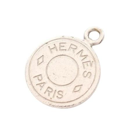 Hermès Vintage Pre-owned Metall halsband grå, Dam Vintage Smycken, Dam, Storlek: ONE SIZE