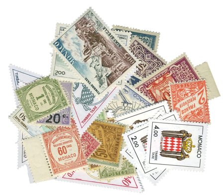 Monaco 1905-86 - Sammenstilling Portomærker - Postfrisk