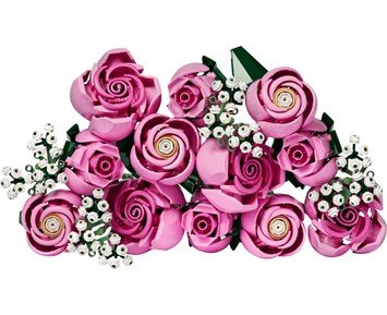 LEGO Botanicals Bukett med rosa rosor 10374