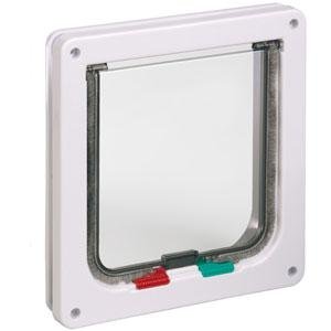 Katteluke 4-veis - Hvit