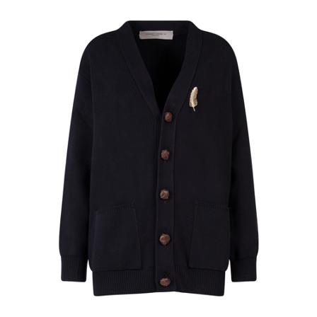 Golden Goose, Knitwear Gmp 00945P000662 Niebieski, Mężczyzna, Rozmiar: M
