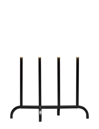 Candlestick Metal 4 Bulbs Home Lighting Christmas Lighting Electric Advent Candlesticks Sort Konstsmide