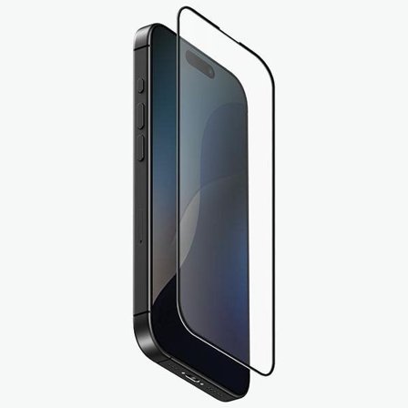 Uniq Optix Matte karkaistu lasi applikaattorilla iPhone 16 Plus -lasille