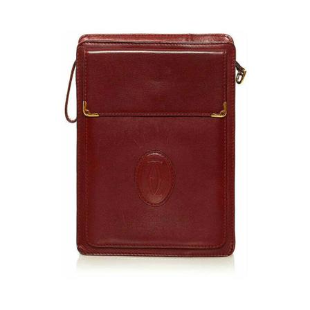 Cartier Vintage, Pre-owned Clutches Rood, Dames, Maat:ONE Size