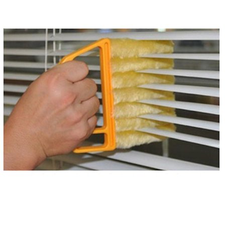 Ny 7 Vaskbar Mikrofiber Lamelgardinrenser Kompatibel med Rengøring af Persienne Lameller