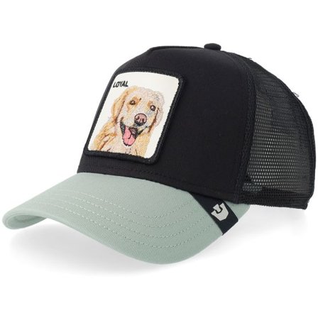 Goorin - Svart trucker Keps - The Loyal Dog Void A-Frame Trucker @ Hatstore