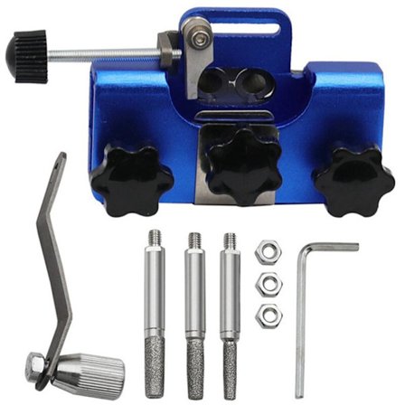 Bärbar handmanövrerad kedjeslipmaskin, kedjeklämma slipmaskin, motorsåg, slipverktyg