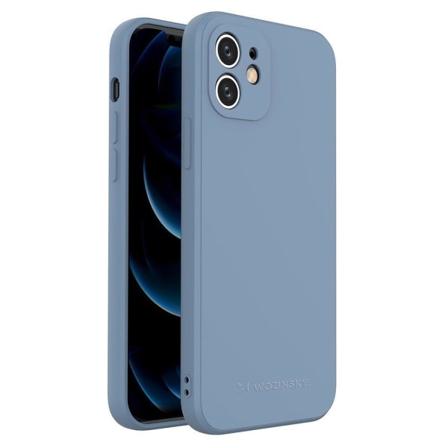 Wozinsky Color Silicone Joustava Suojakuori iPhone Xs Max - Sininen Blue