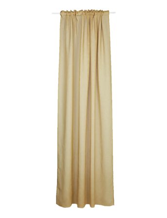 Noble House Curtain Mira - Yellow - 130X250CM